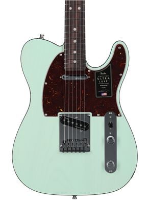 Fender American Ultra Luxe Telecaster Guitar Rosewood with Case